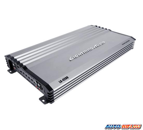 4-канальный усилитель Lightning Audio LA-4200 4-канальный усилитель Lightning Audio LA-4200
